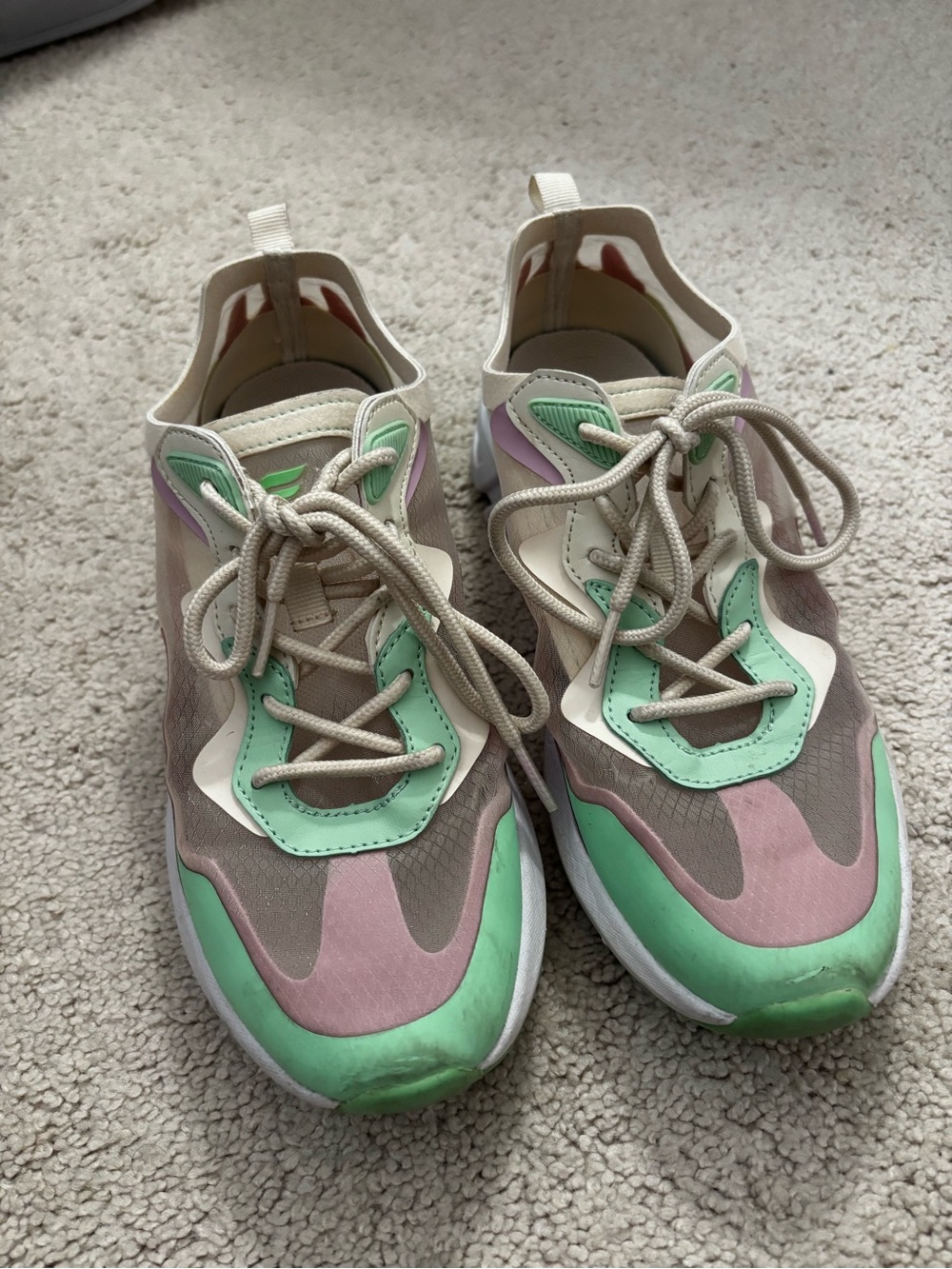 Fabletics Lavender & Mint Women's Sneakers